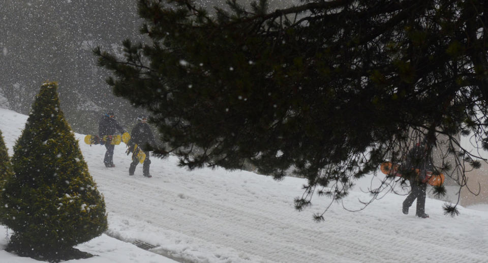 The man died after skiing at Mitta Mitta, near Falls Creek (pictured). Source: AAP