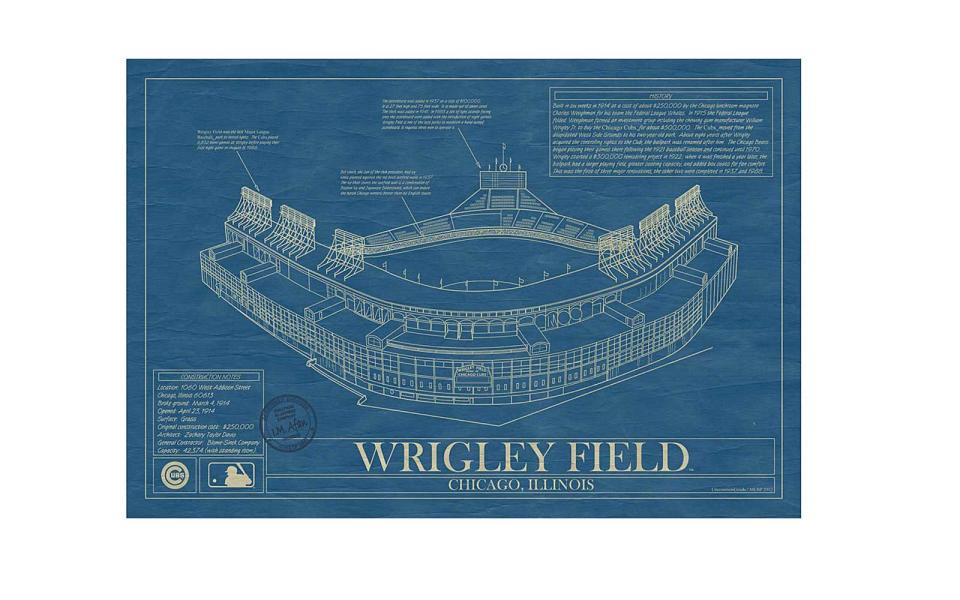 To Give: Baseball Stadium Blueprint