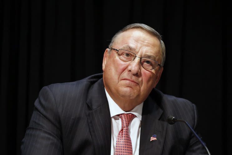 In this June 7, 2016, file photo, Maine Gov. Paul LePage attends an opioid abuse conference in Boston. (Photo: Michael Dwyer/AP)