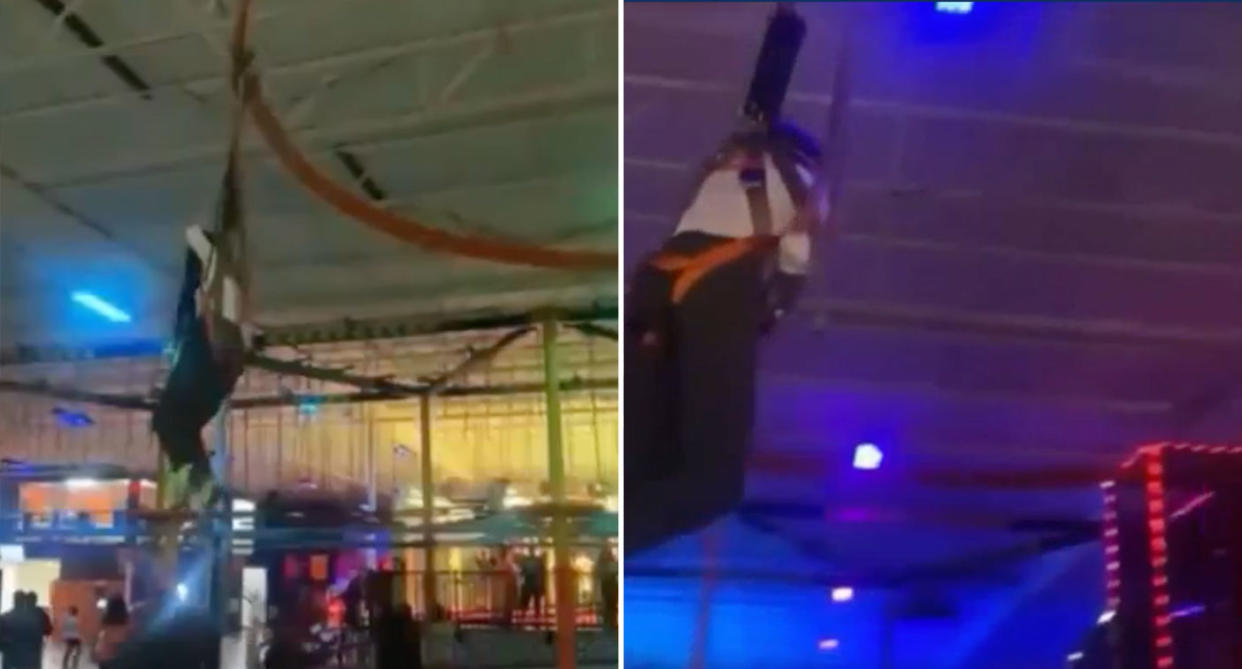 Evelyn Rapier was strangled by a harness while on a ride at an indoor theme park. Source: NBC Chicago