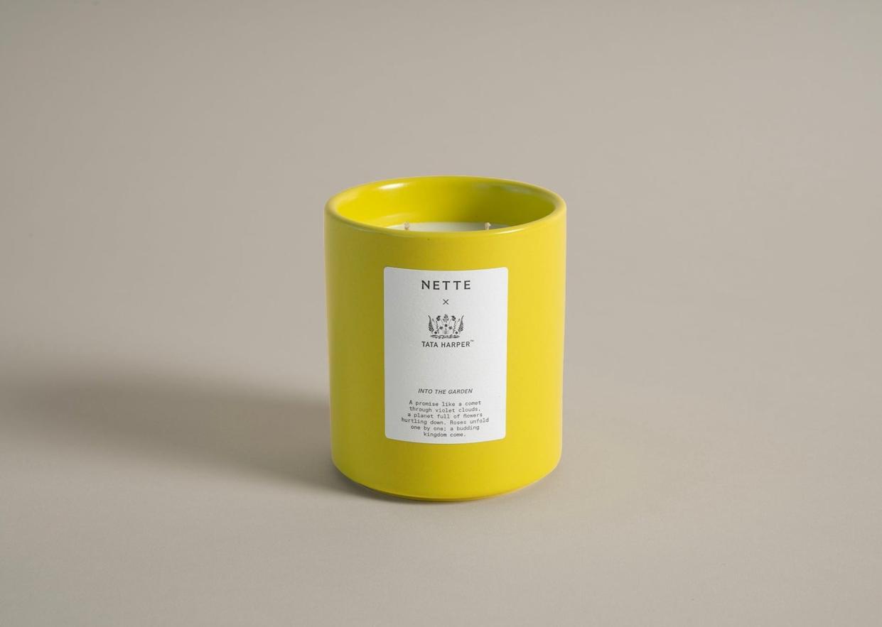 <p><a href="https://nettenyc.com/products/tata-harper-into-the-garden-scented-candle" rel="nofollow noopener" target="_blank" data-ylk="slk:Shop Now;elm:context_link;itc:0;sec:content-canvas" class="link rapid-noclick-resp">Shop Now</a></p><p>Tata Harper Into the Garden Scented Candle</p><p>nettenyc.com</p><p>$82.00</p>