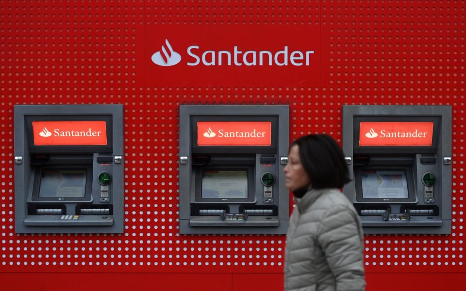 Santander bank branch