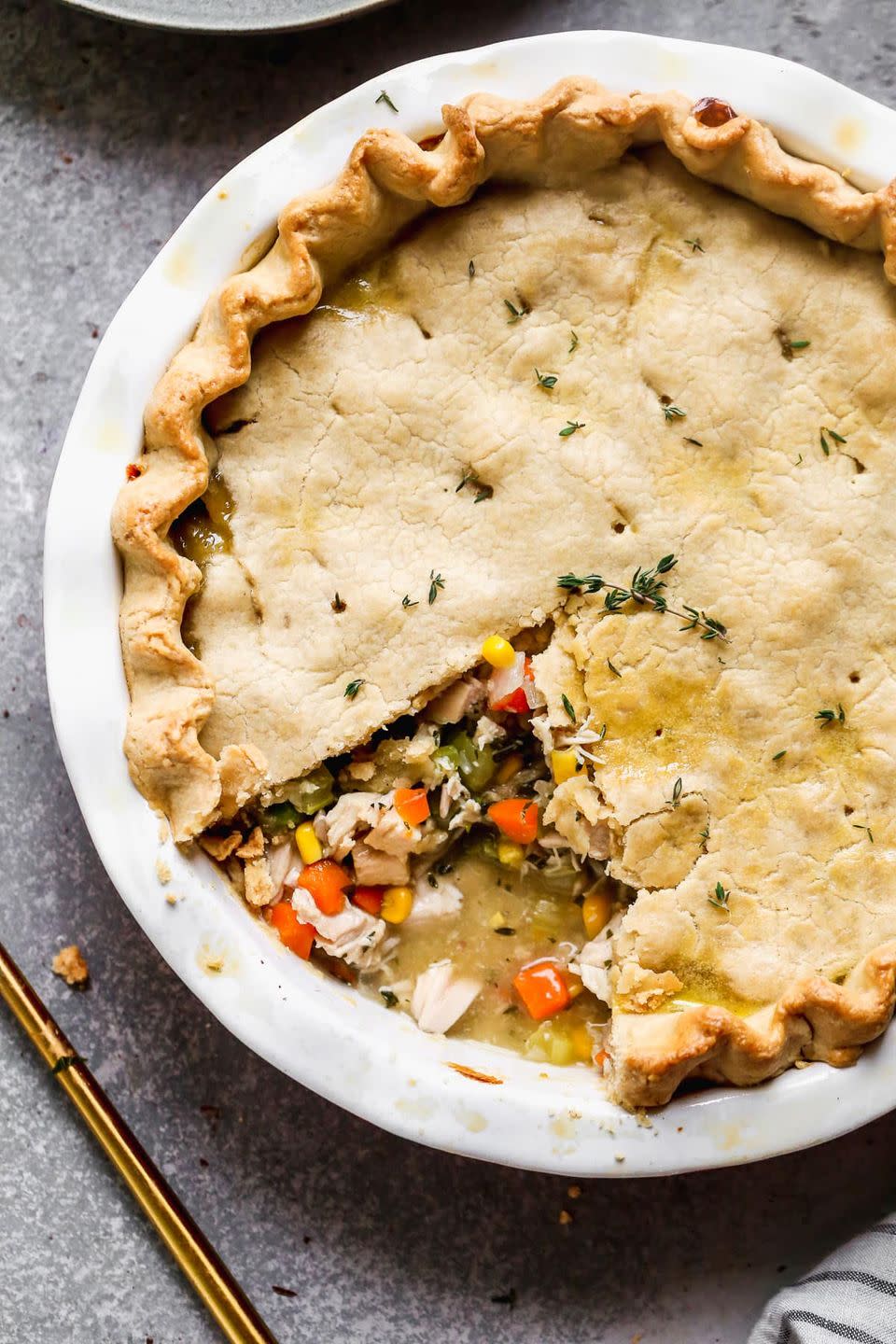 16) Turkey Pot Pie