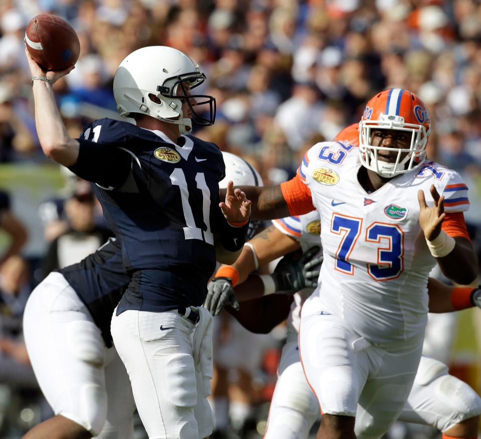 Penn State hasn't been to the Outback Bowl since Matt McGloin was throwing five interceptions against the Florida Gators and Urban Meyer after the 2010 season.