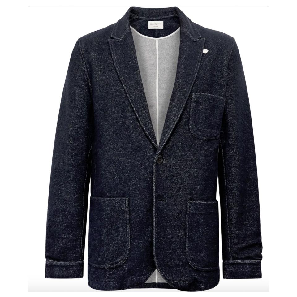 Birch Mélange Knitted Blazer