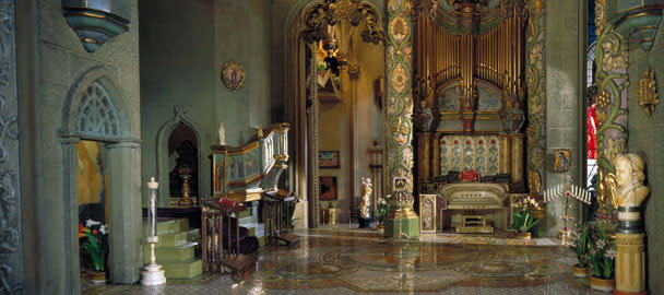 Inside the chapel