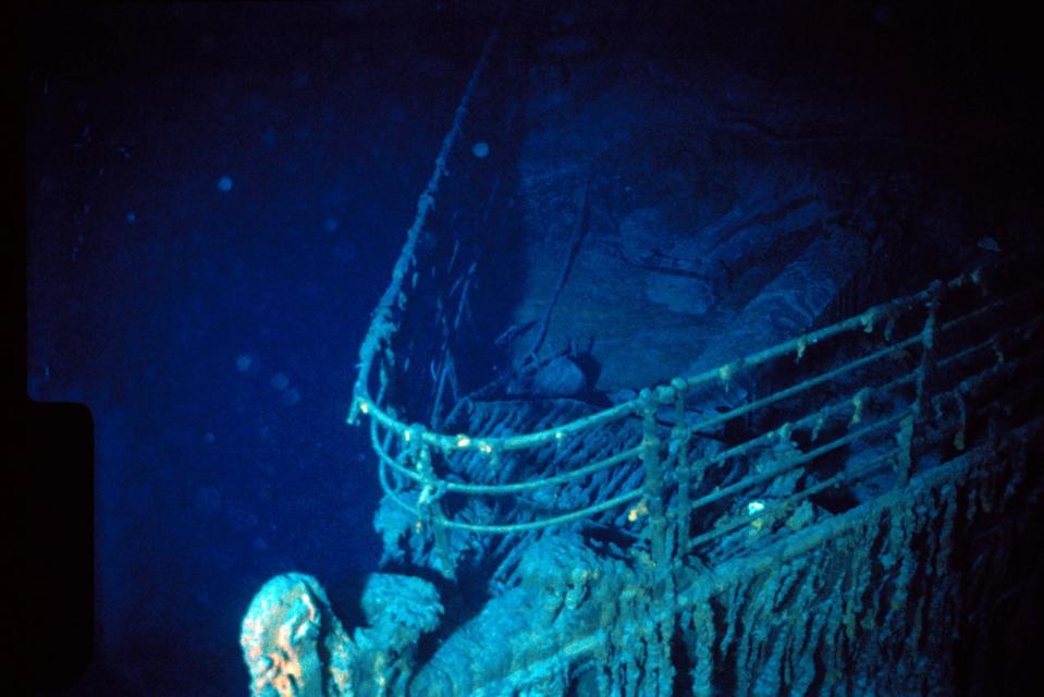 Courtesy of WHOI Archives Â© Woods Hole Oceanographic Institution Rare Footage of Titanic Shipwreck