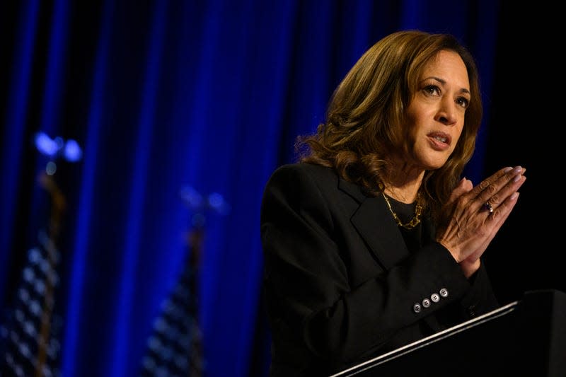 Vice President and Democratic nominee for President Kamala Harris speaks at an event hosted by The Economic Club of Pittsburgh at Carnegie Mellon University on September 25, 2024 in Pittsburgh, Pennsylvania. - Photo: Jeff Swensen (Getty Images)