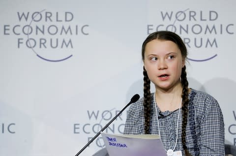 Greta Thunberg - Credit: REUTERS/ARND WIEGMANN