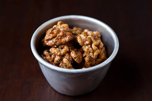 Sage-Candied Walnuts