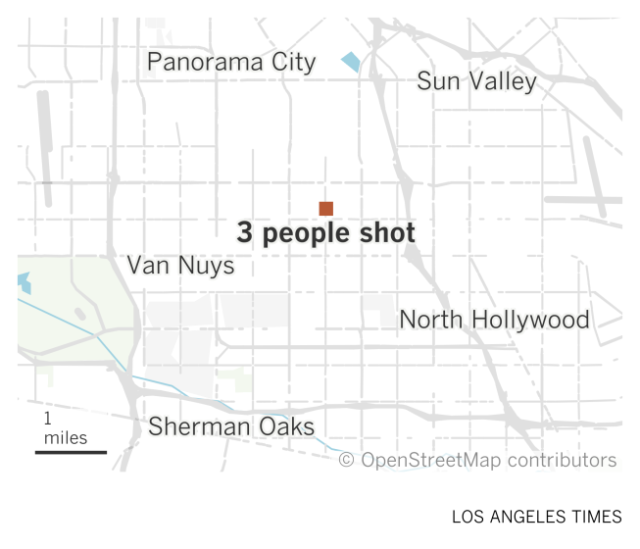 1 dead in North Hollywood shooting