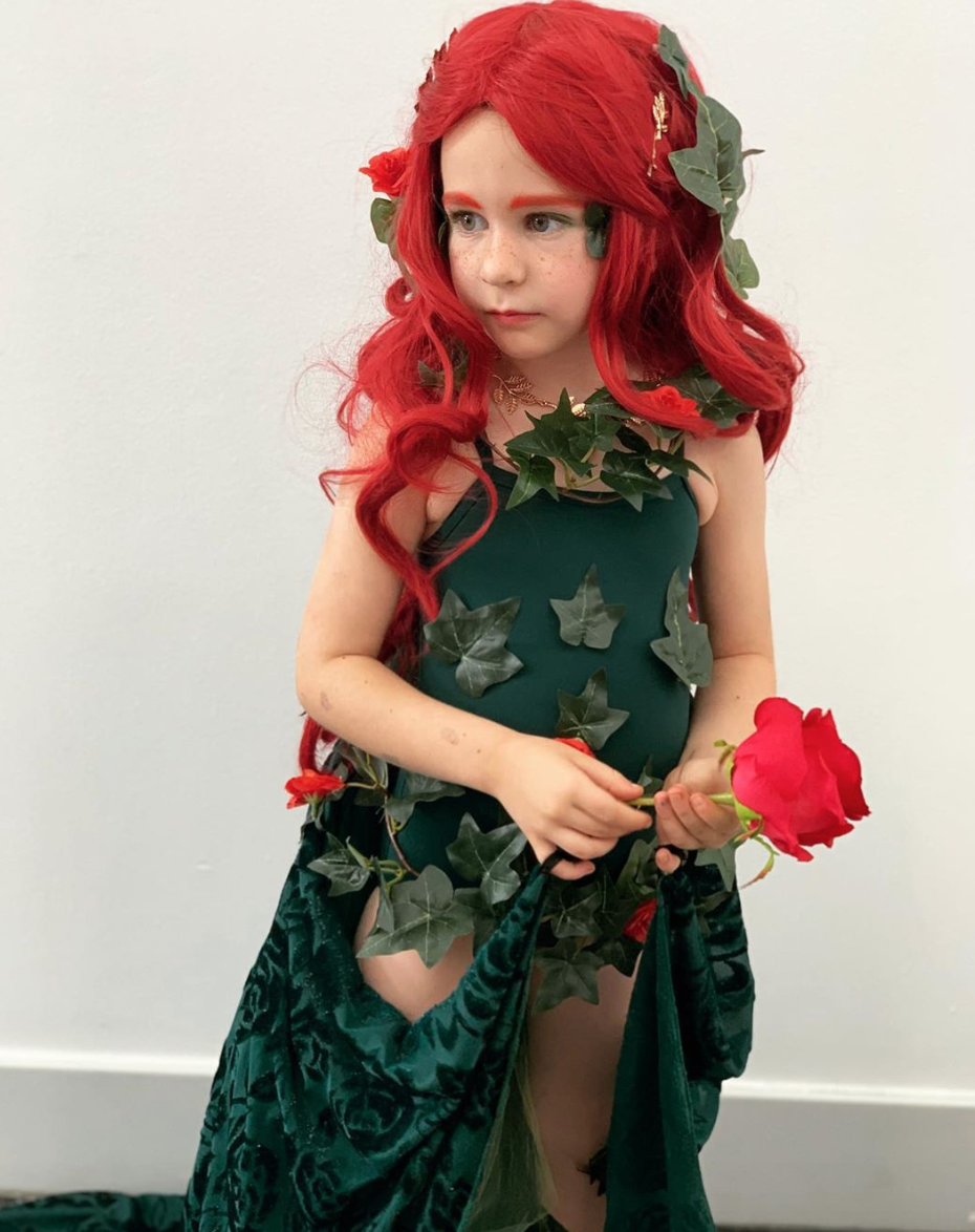 9) Toddler Poison Ivy Costume