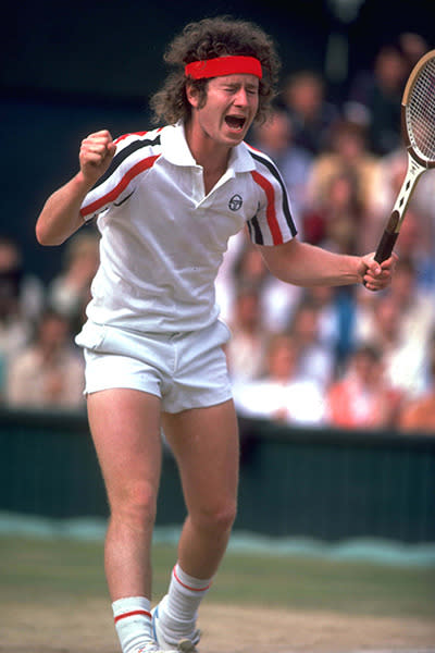 "You cannot be serious." The 80's was the era of McEnroe and with it came the on-court antics, the heated clashes with chair umpires and a variety of outbursts. Although at times the McEnroe show was a circus, you can't say it wasn't entertaining.