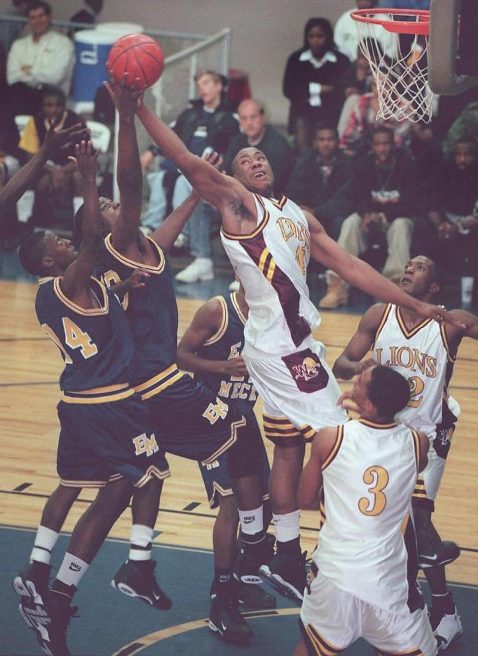 Jason Parker led West Charlotte to win over East Mecklenburg in the 1998-99 season