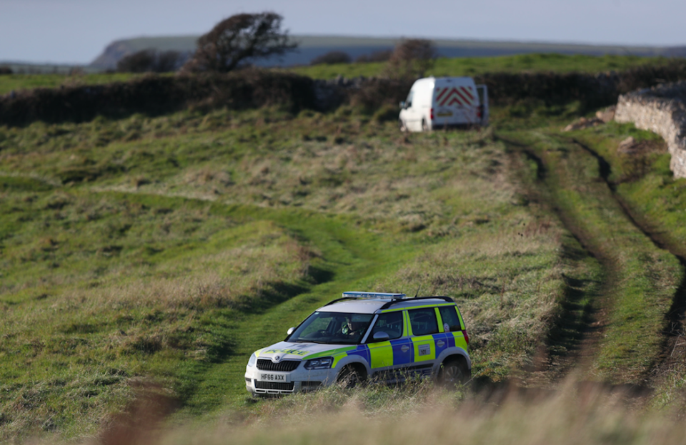 <em>The teenager’s body was discovered on Saturday on land south of Swanage (PA)</em>