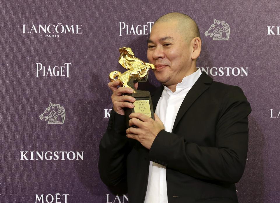 Taiwanese director Tsai Ming-liang at the 50th Golden Horse Film Awards in Taipei