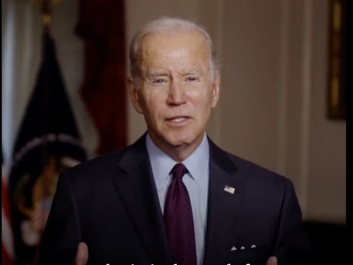 Joe Biden released a video explaining why he is pardoning low-level marijuana convictions (The White House)