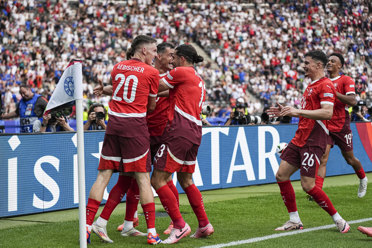 Euro 2024: Switzerland eliminates defending champions Italy;  Germany advances past Denmark