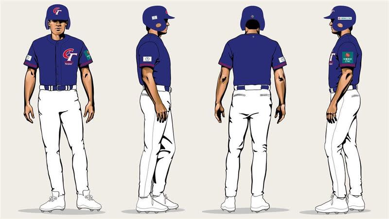 2023年世界棒球經典賽客場球衣公開，樣式承襲以往引起球迷熱議。（圖／翻攝自悍創運動行銷臉書）