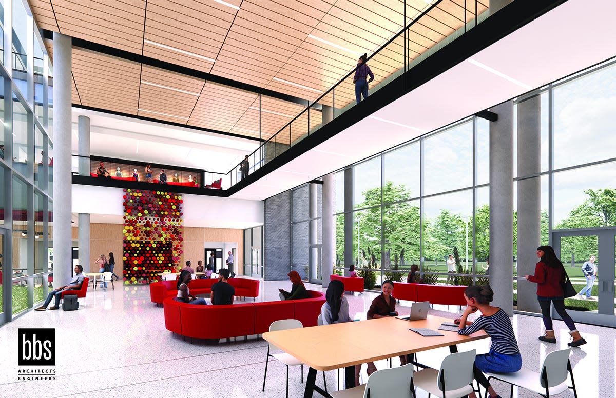 A rendering of what Iowa State University's new LeBaron Hall will look like.