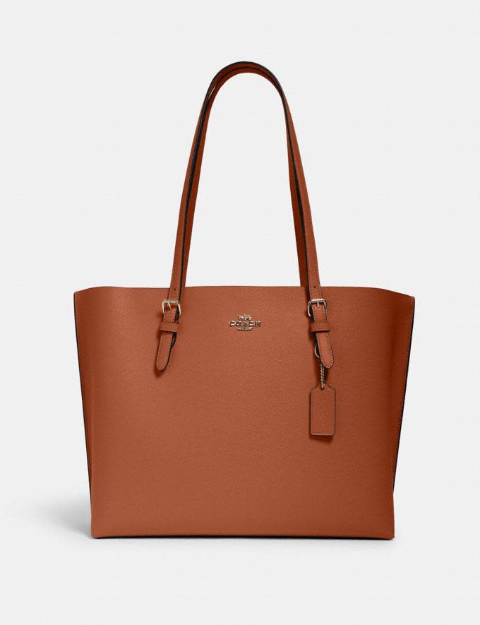 Mollie Tote. Image via Coach Outlet.