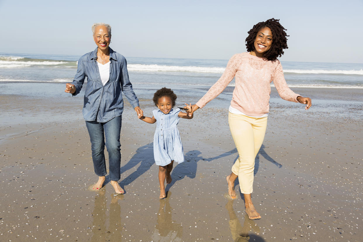 Three generations in a Black female family