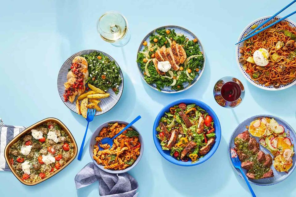 <p>Blue Apron</p>