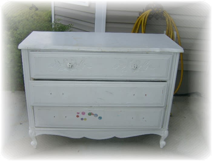 A Second Hand Dresser Before