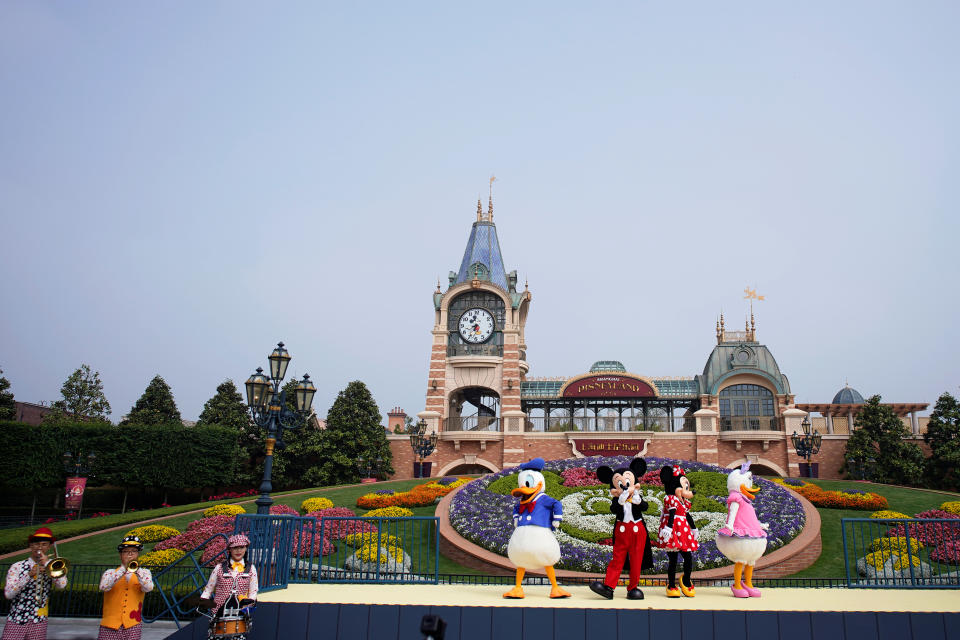 中國大陸近期盛傳迪士尼將設第三座樂園。圖為上海迪士尼。（路透社資料照）