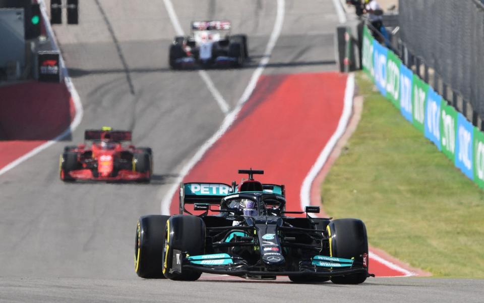 Hamilton trails Verstappen by six points in the driver standings - AFP