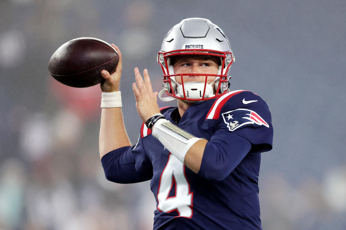 Patriots signing Bailey Zappe to end backup quarterback battle