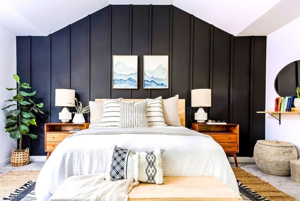 Bedroom Wall Decor Ideas, Anna Mae Groves House