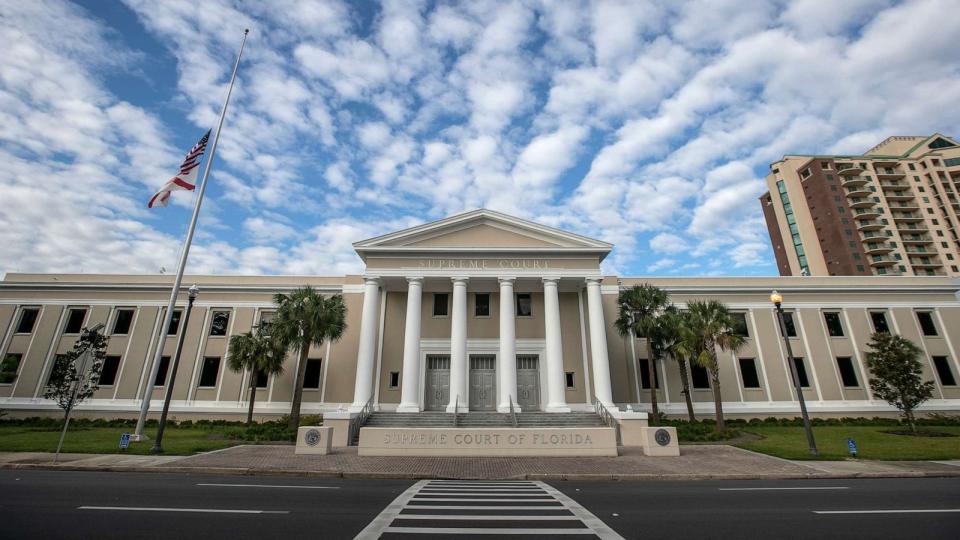 PHOTO: The Florida Supreme Court building is pictured on Nov. 10, 2018 in Tallahassee, Fla. (Mark Wallheiser/Getty Images)