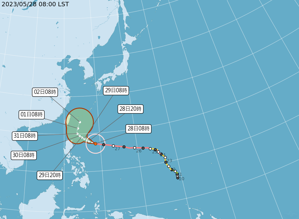 （圖取自中央氣象局網站）