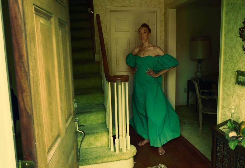 “Amy Sherald, Columbus, Georgia,” a 2022 photograph by Annie Leibovitz.