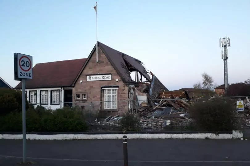 The Radical Road bar was demolished in 2018.