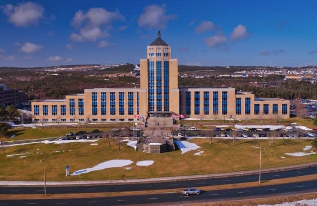 Confederation Building in St. John's was filled with elected officials Monday as the 50th general assembly began regular business. (CBC - image credit)