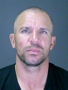 In this photo released by the Southampton, N.Y. Police, Monday, July 16, 2012, New York Knicks' Jason Kidd is shown following his arrest. Kidd intends to fight a charge that he was drunk when he crashed his SUV into a telephone pole in the Hamptons over the summer, his lawyer said Wednesday, Sept. 12, 2012. (AP Photo/Southampton Town Police)