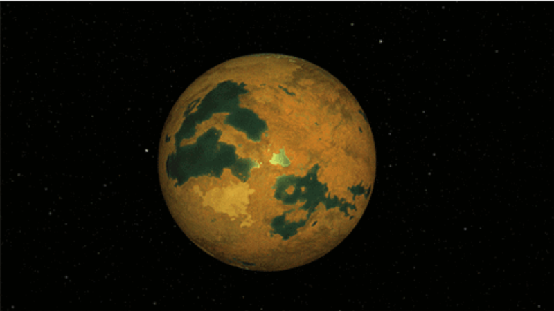 Artist’s concept of a previously proposed possible planet, HD 26965 b. - Illustration: JPL-Caltech