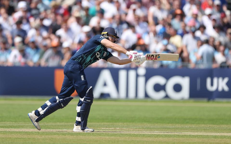 Dawid Malan of England hits during the 1st One Day International between Netherlands and England at VRA Cricket Ground - Richard Heathcote/Getty Images