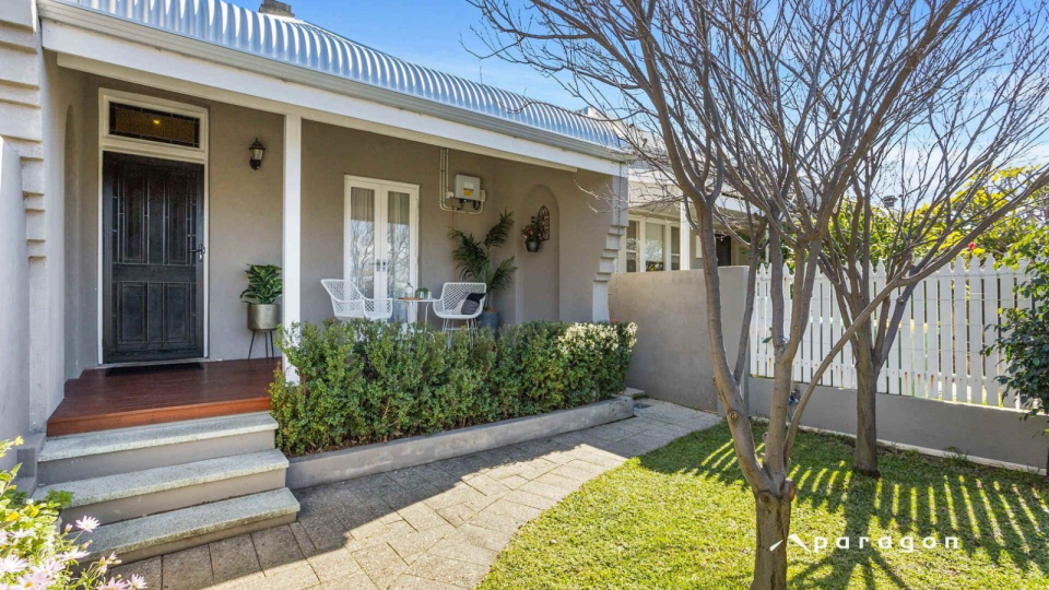 The exterior of the $1 million property for sale in Perth.