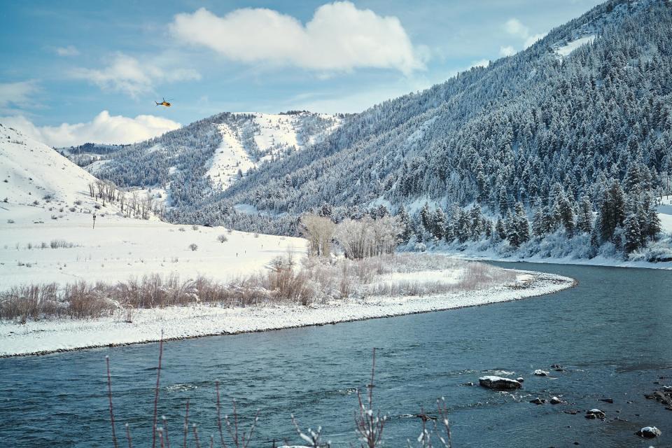 Helisking with Snake River Sporting Club in Jackson Hole