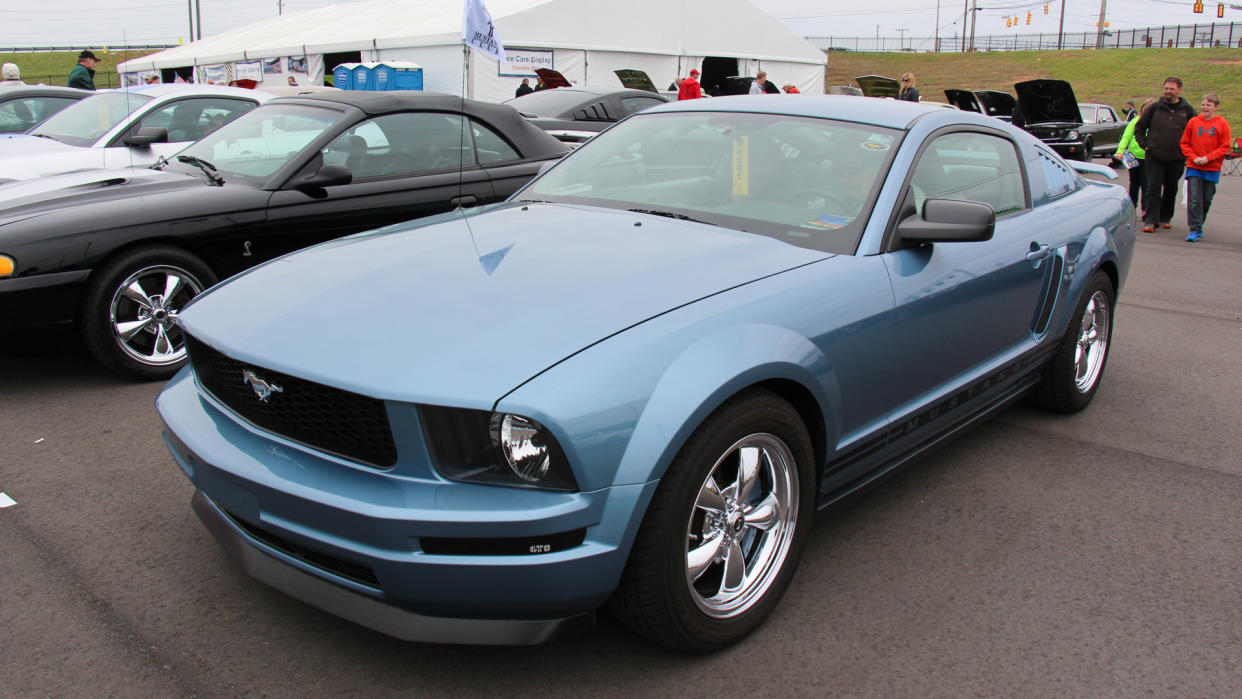 2005 Ford Mustang V6 coupe.