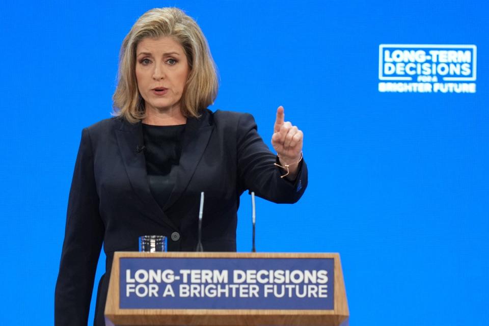 Leader of the House of Commons Penny Mordaunt has not commented on the claims but allies suggested she was focusing on her ministerial role (PA Wire)