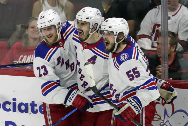 Photos: N.Y. Rangers fall to Carolina Hurricanes in Game 1