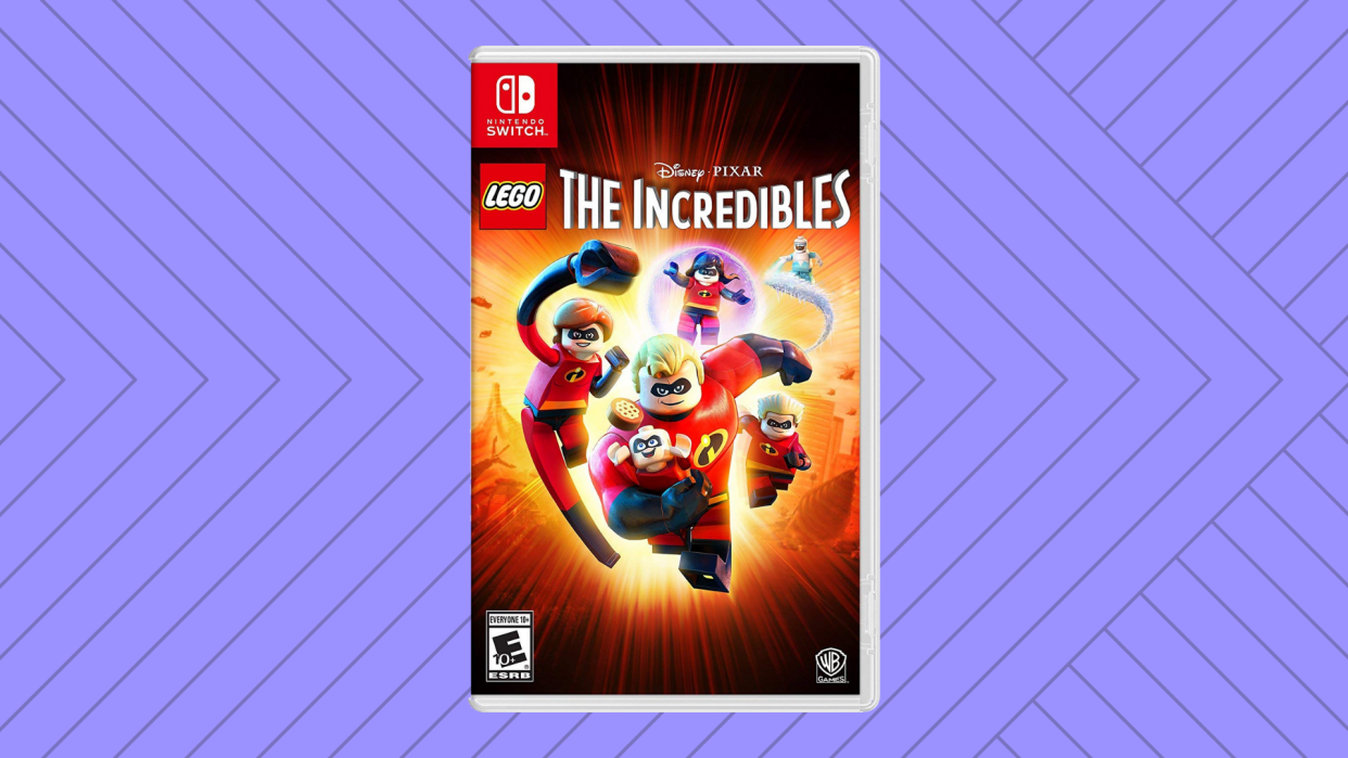 Save half on LEGO Disney Pixar's The Incredibles for Nintendo Switch. (Photo: Amazon)