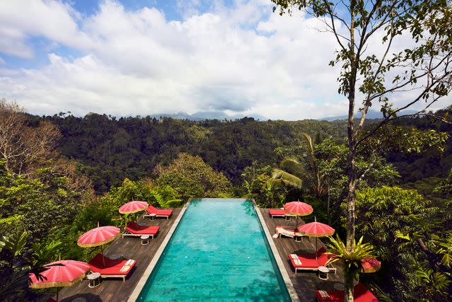 <p>Armelle Habib</p> The pool at Buahan, a Banyan Tree Escape, near Ubud.