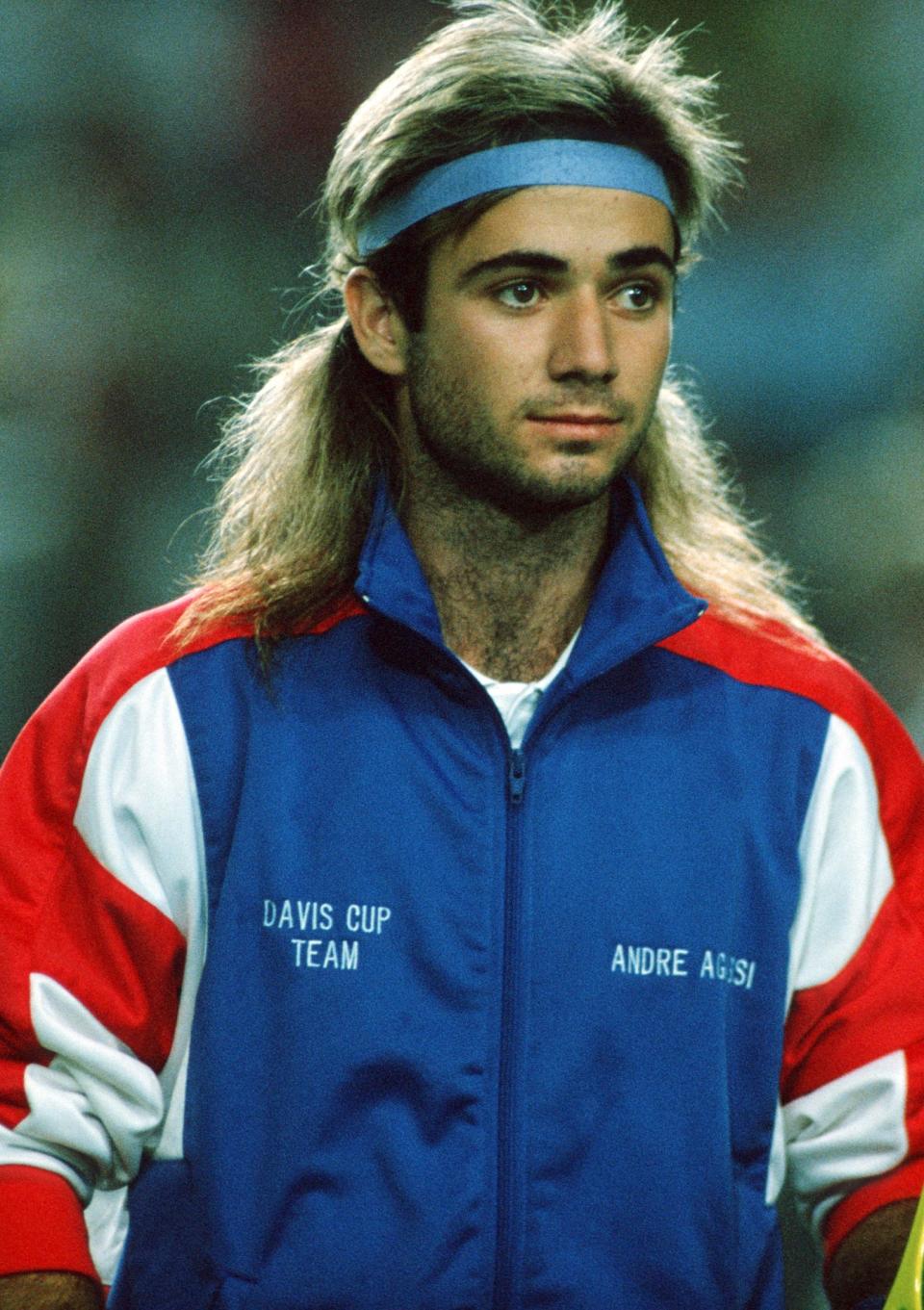 Andre Agassi avant