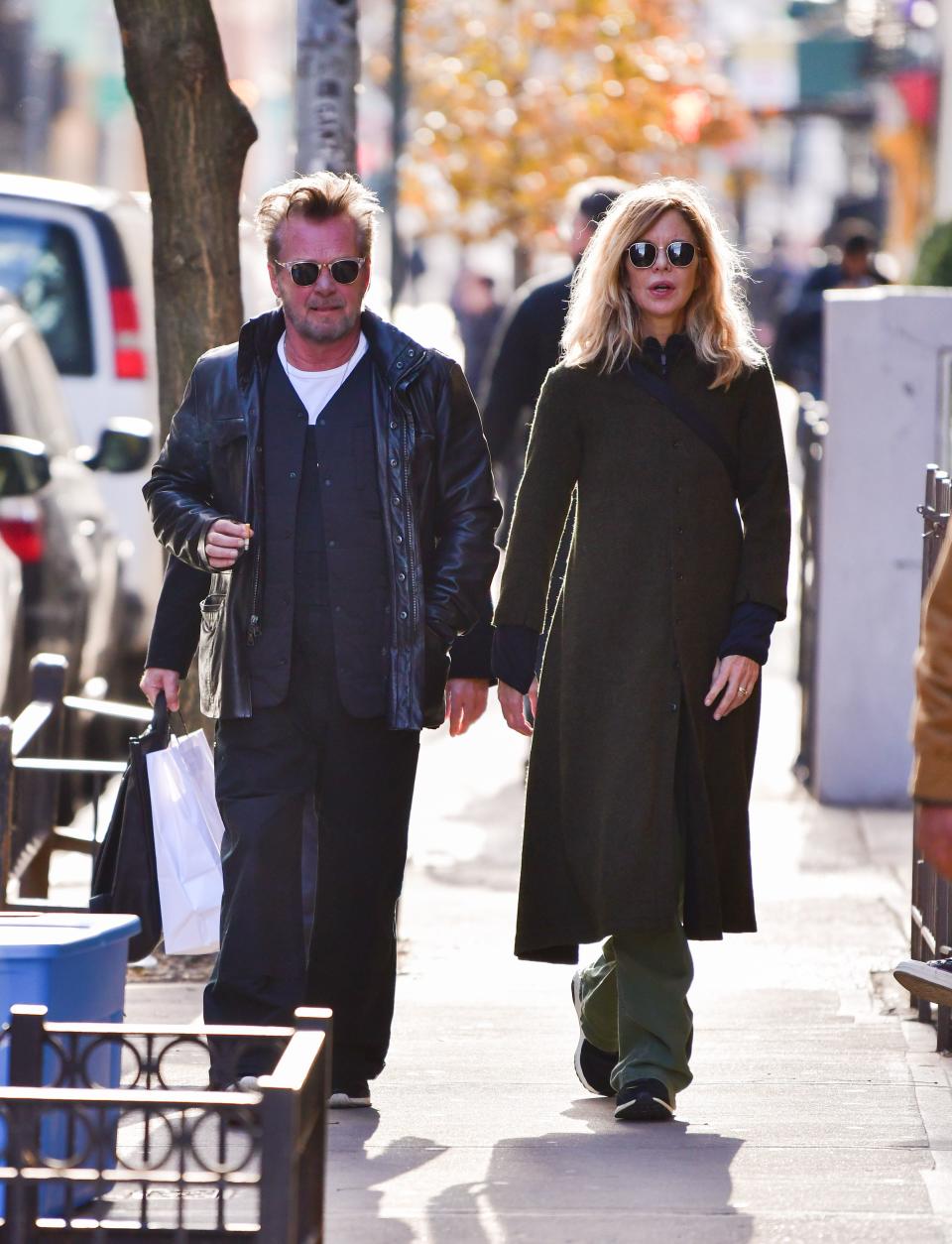 John Mellencamp and Meg Ryan