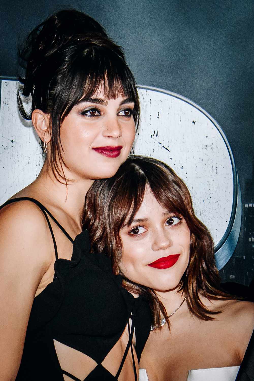 <p>Nina Westervelt/Variety via Getty</p> Melissa Barrera and Jenna Ortega at the premiere of <em>Scream VI</em> in New York City on March 6, 2023